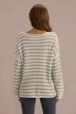 Casual Cute Loose Stripe Leisure Fall Winter Sweater 6 Casual Cute Loose Stripe Leisure Fall Winter Sweater - Image 4
