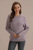 Casual Warm Up Solid Knit Fall Winter Sweater