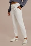 White Casual Elastic Waist Joggers With Pockets 8 White Casual Elastic Waist Joggers With Pockets - Image 6