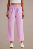 Lavender High Waist Wide Leg Pants