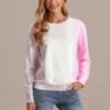 Cozy Tie Dye Round Neck Long Sleeve Sweatshirt