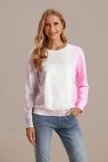 Cozy Tie Dye Round Neck Long Sleeve Sweatshirt