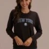 The New York Graphic Round Neck Long Sleeves Sweatshirt -Women Dress Shop plss2072101 1