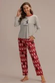 Cute Star Wars Print Long Sleeve Round Neck Loungewear Set 6 Cute Star Wars Print Long Sleeve Round Neck Loungewear Set - Image 4