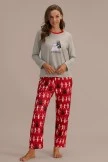 Cute Star Wars Print Long Sleeve Round Neck Loungewear Set 5 Cute Star Wars Print Long Sleeve Round Neck Loungewear Set - Image 3